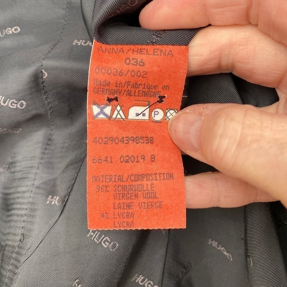 Hugo Boss Helena Blazer Size EU 36 or US 2 - Picture 8 of 9